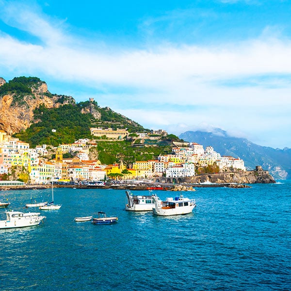 Car with Driver in Amalfi